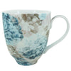 hydrangea printed tea cup