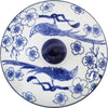 Blue and White Ceramic Little Bird Jar