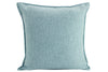 Pale Blue Flanged Cushion - 45 x 45 cm