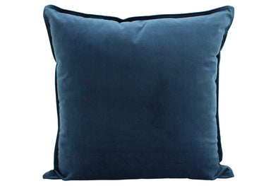 Blue Velvet Luxury Cushion - 45 x 45 cm
