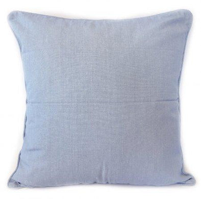 Chambray Pale Blue Cushion Cover - 50 x 50 cm
