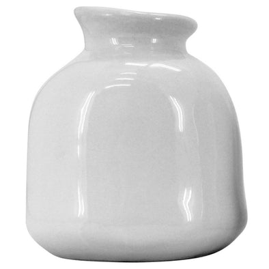 Oyster Soft Blush Pink Ceramic Bud Vase