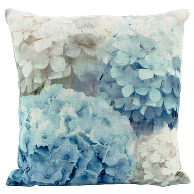 Blue Hydrangea Cushion - 50 x 50 cm