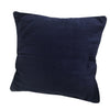 Set of 2 Cushion Covers Navy and Garden Floral